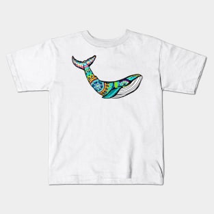 Colorful Whale 2 Kids T-Shirt